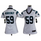 nike women nfl jerseys carolina panthers #59 kuechly white[nike]