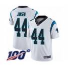 Youth Carolina Panthers #44 J.J. Jansen White Vapor Untouchable Limited Player 100th Season Football Jersey