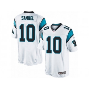 Youth Nike Carolina Panthers #10 Curtis Samuel Limited White NFL Jersey