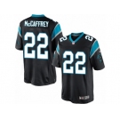 Youth Nike Carolina Panthers #22 Christian McCaffrey Limited Black Team Color NFL Jersey