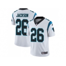 Youth Nike Carolina Panthers #26 Donte Jackson White Stitched NFL Vapor Untouchable Limited Jersey