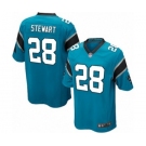 Youth Nike Carolina Panthers #28 Jonathan Stewart Blue Alternate NFL Jersey