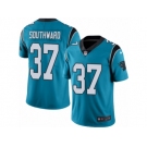 Youth Nike Carolina Panthers #37 Dezmen Southward Blue Alternate Vapor Untouchable Limited Player NFL Jersey