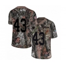 Youth Nike Carolina Panthers #43 Fozzy Whittaker Camo Rush Realtree Limited NFL Jersey