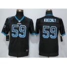 Youth Nike Carolina Panthers #59 Luke Kuechly Drift Fashion Black Jerseys