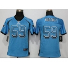 Youth Nike Carolina Panthers #59 Luke Kuechly Drift Fashion Blue Jerseys