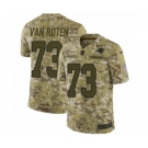 Youth Nike Carolina Panthers #73 Greg Van Roten Limited Camo 2018 Salute to Service NFL Jersey