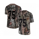 Youth Nike Carolina Panthers #75 Matt Kalil Camo Rush Realtree Limited NFL Jersey