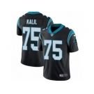 Youth Nike Carolina Panthers #75 Matt Kalil Vapor Untouchable Limited Black Team Color NFL Jersey