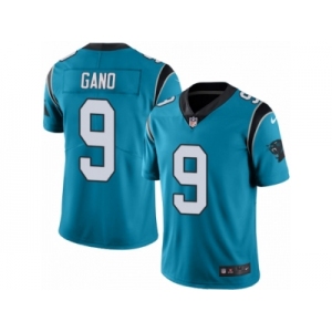 Youth Nike Carolina Panthers #9 Graham Gano Limited Blue Rush NFL Jersey