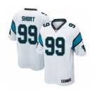 Youth Nike Carolina Panthers #99 Kawann Short White NFL Jersey