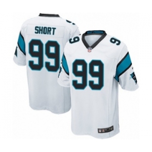 Youth Nike Carolina Panthers #99 Kawann Short White NFL Jersey