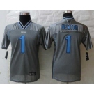 nike youth nfl jerseys carolina panthers #1 newton grey[nike vapor]