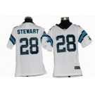 nike youth nfl jerseys carolina panthers #28 stewart white[nike]