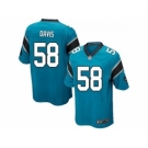 nike youth nfl jerseys carolina panthers #58 thomas davis blue[nike]