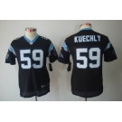 nike youth nfl jerseys carolina panthers #59 kuechly black[nike limited]