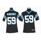 nike youth nfl jerseys carolina panthers #59 kuechly black[nike]