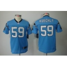 nike youth nfl jerseys carolina panthers #59 kuechly blue[nike limited]