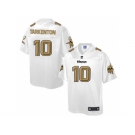 Nike Minnesota Vikings #10 Fran Tarkenton White Men's NFL Pro Line Fashion Game Jersey