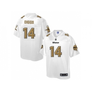 Nike Minnesota Vikings #14 Stefon Diggs White Men's NFL Pro Line Fashion Game Jersey