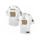 Nike Minnesota Vikings #19 Adam Thielen White Men's NFL Pro Line Fashion Game Jersey