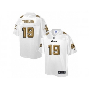 Nike Minnesota Vikings #19 Adam Thielen White Men's NFL Pro Line Fashion Game Jersey