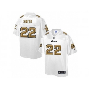 Nike Minnesota Vikings #22 Harrison Smith White Men's NFL Pro Line Fashion Game Jersey