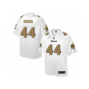 Nike Minnesota Vikings #44 Matt Asiata White Men's NFL Pro Line Fashion Game Jersey