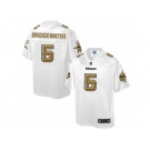 Nike Minnesota Vikings #5 Teddy Bridgewater White Men's NFL Pro Line Fashion Game Jersey