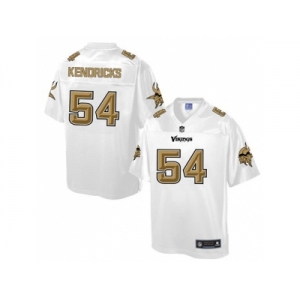 Nike Minnesota Vikings #54 Eric Kendricks White Men's NFL Pro Line Fashion Game Jersey