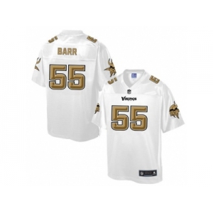 Nike Minnesota Vikings #55 Anthony Barr White Men's NFL Pro Line Fashion Game Jersey