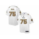 Nike Minnesota Vikings #75 Matt Kalil White Men's NFL Pro Line Fashion Game Jersey