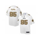 Nike Minnesota Vikings #95 Sharrif Floyd White Men's NFL Pro Line Fashion Game Jersey