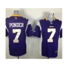 nike nfl jerseys minnesota vikings #7 christian ponder purple[game]