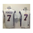 nike nfl jerseys minnesota vikings #7 christian ponder white[game]