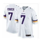 nike nfl jerseys minnesota vikings #7 christian ponder white[new game]