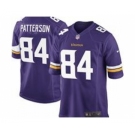 nike nfl jerseys minnesota vikings #84 patterson purple[game]