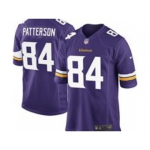 nike nfl jerseys minnesota vikings #84 patterson purple[game]