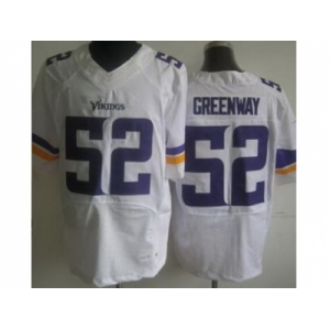 nike nfl jerseys minnesota vikings #52 chad greenway white [New Elite]