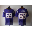 nike nfl jerseys minnesota vikings #69 allen purple[elite]