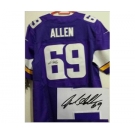 nike nfl jerseys minnesota vikings #69 allen purple[new Elite signature]