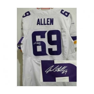 nike nfl jerseys minnesota vikings #69 allen white[new Elite signature]