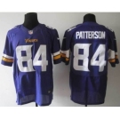 nike nfl jerseys minnesota vikings #84 patterson purple[new Elite ]