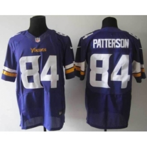nike nfl jerseys minnesota vikings #84 patterson purple[new Elite ]