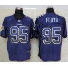 nike nfl jerseys minnesota vikings #95 floyd purple[Elite drift fashion]