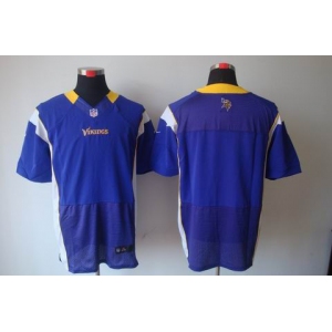 nike nfl jerseys minnesota vikings blank purple[Elite]