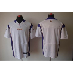 nike nfl jerseys minnesota vikings blank white[Elite]