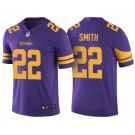 Men Minnesota Vikings #22 Harrison Smith Purple Color Rush Limited Jersey