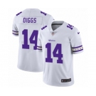Men's Minnesota Vikings #14 Stefon Diggs White Team Logo Cool Edition Jersey