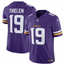 Men's Minnesota Vikings #19 Adam Thielen Purple 2024 F.U.S.E. Vapor Untouchable Limited Football Stitched Jersey